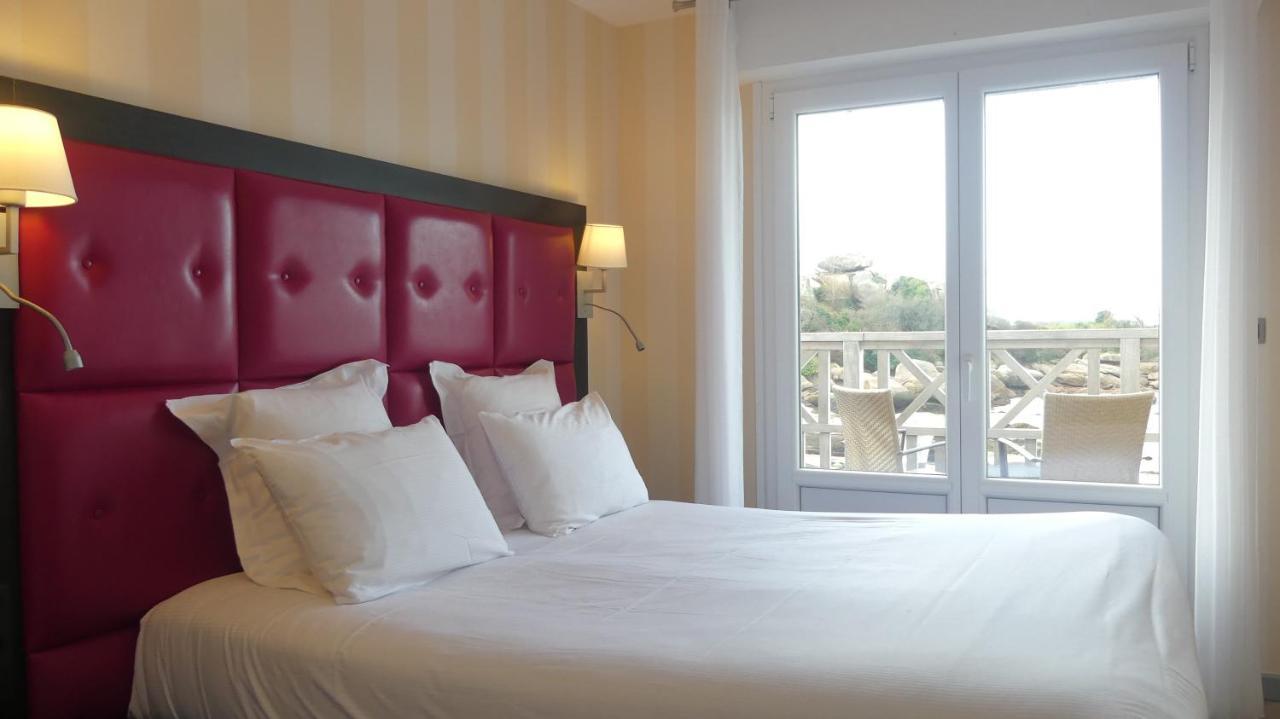 Logis Hotel Saint Guirec Et De La Plage Perros-Guirec Luaran gambar