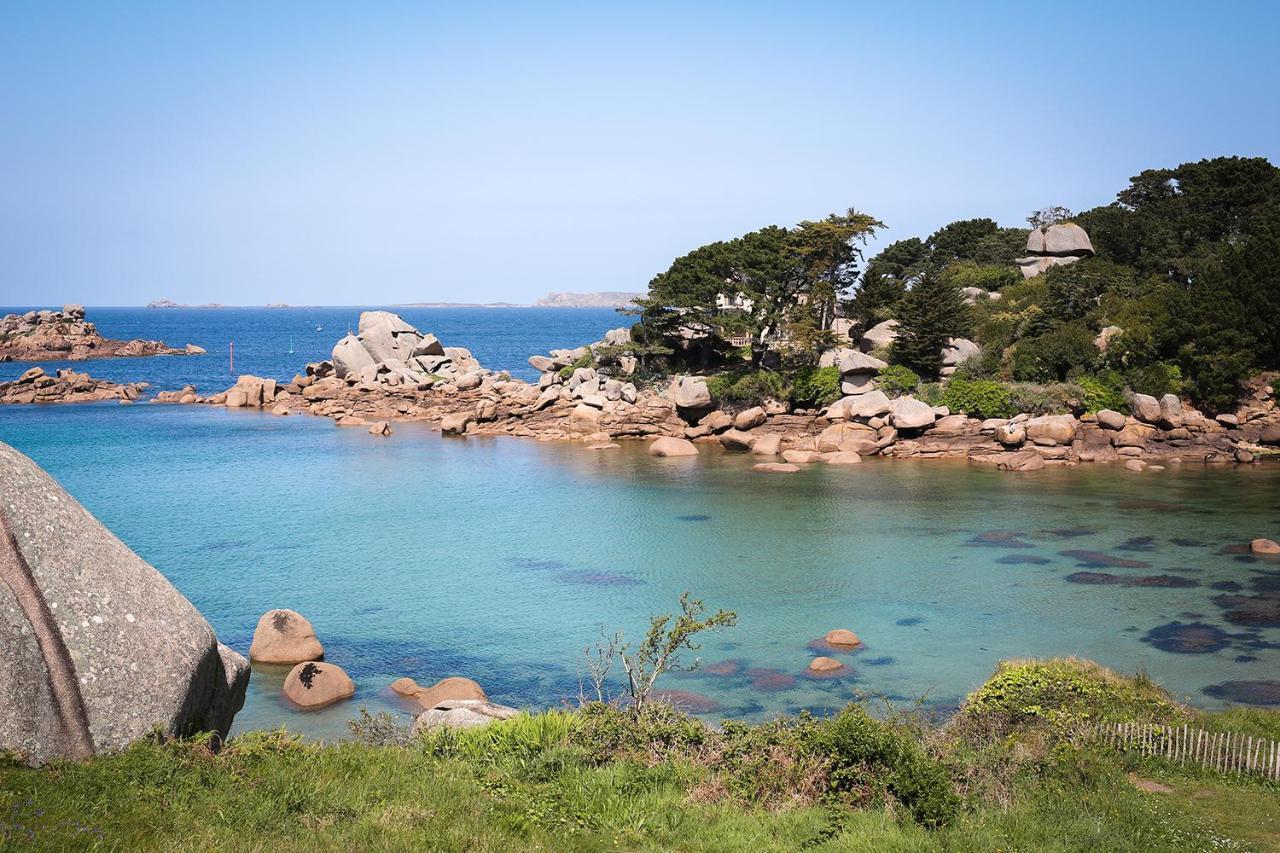 Logis Hotel Saint Guirec Et De La Plage Perros-Guirec Luaran gambar