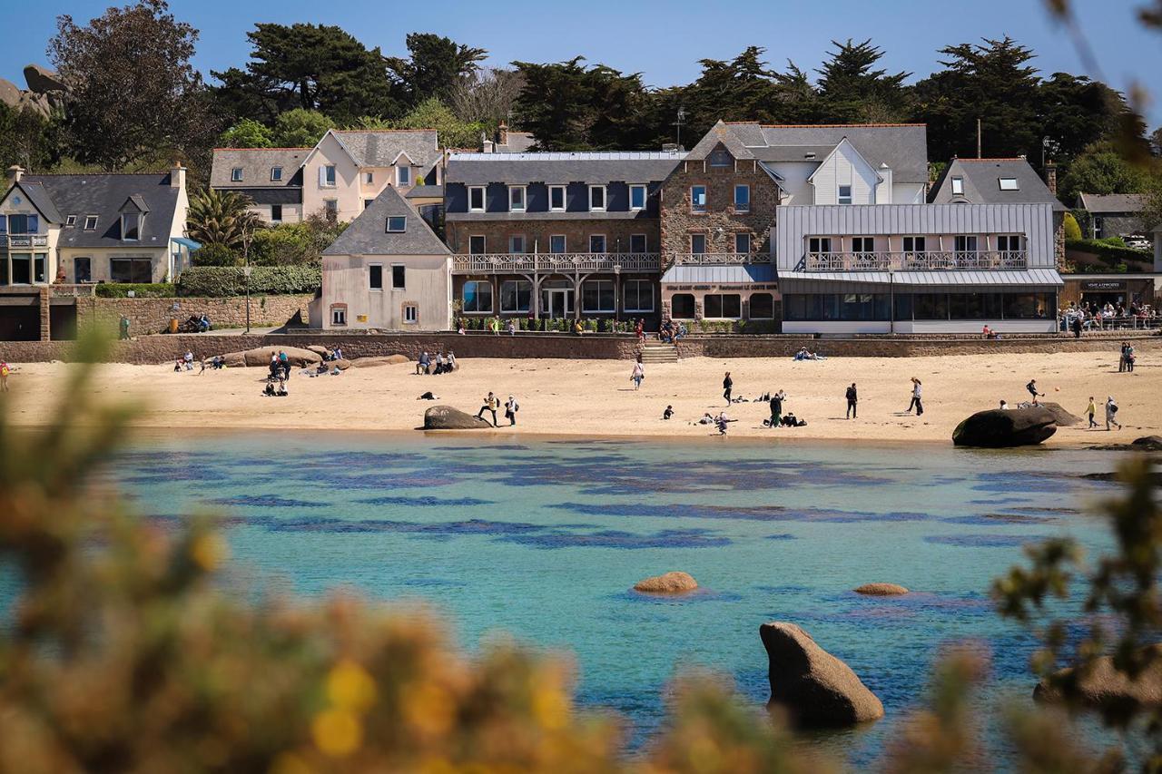 Logis Hotel Saint Guirec Et De La Plage Perros-Guirec Luaran gambar