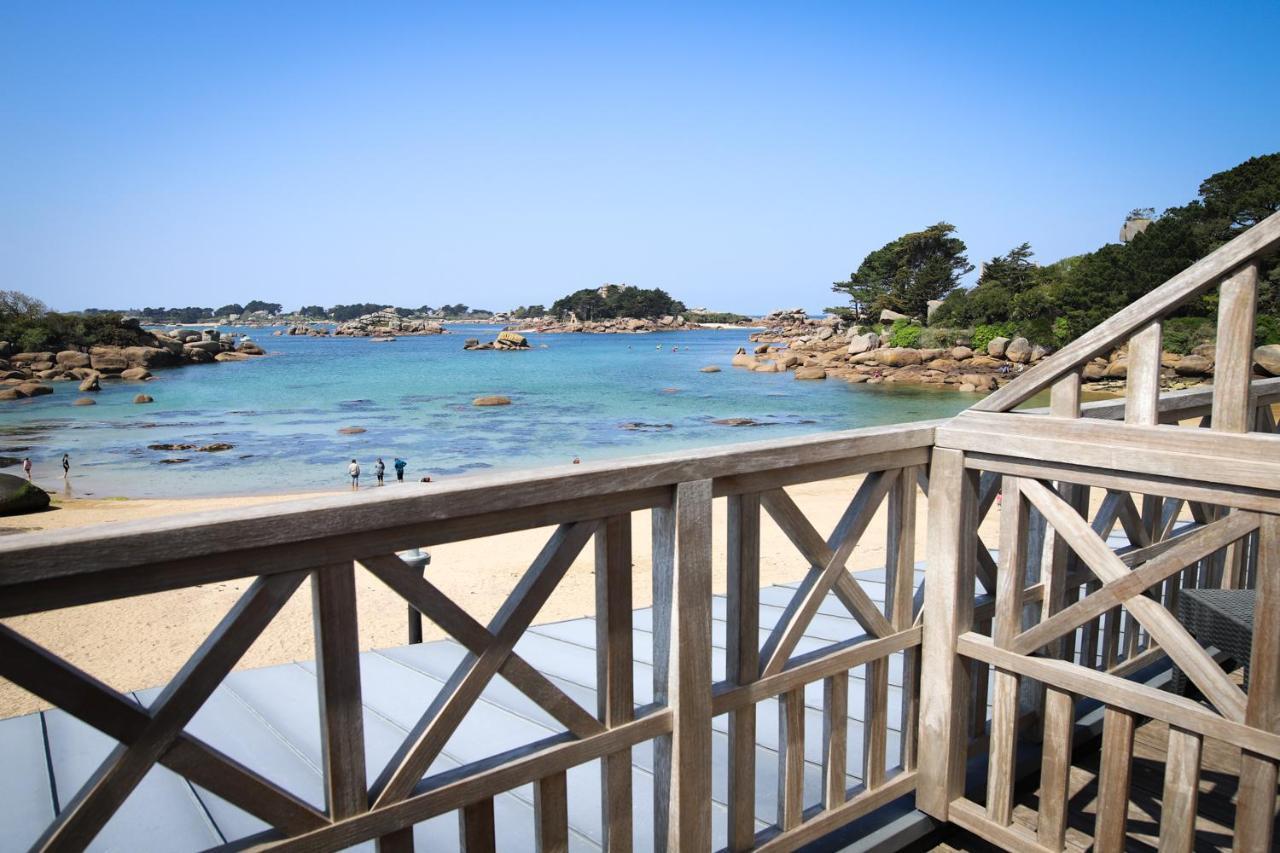 Logis Hotel Saint Guirec Et De La Plage Perros-Guirec Luaran gambar
