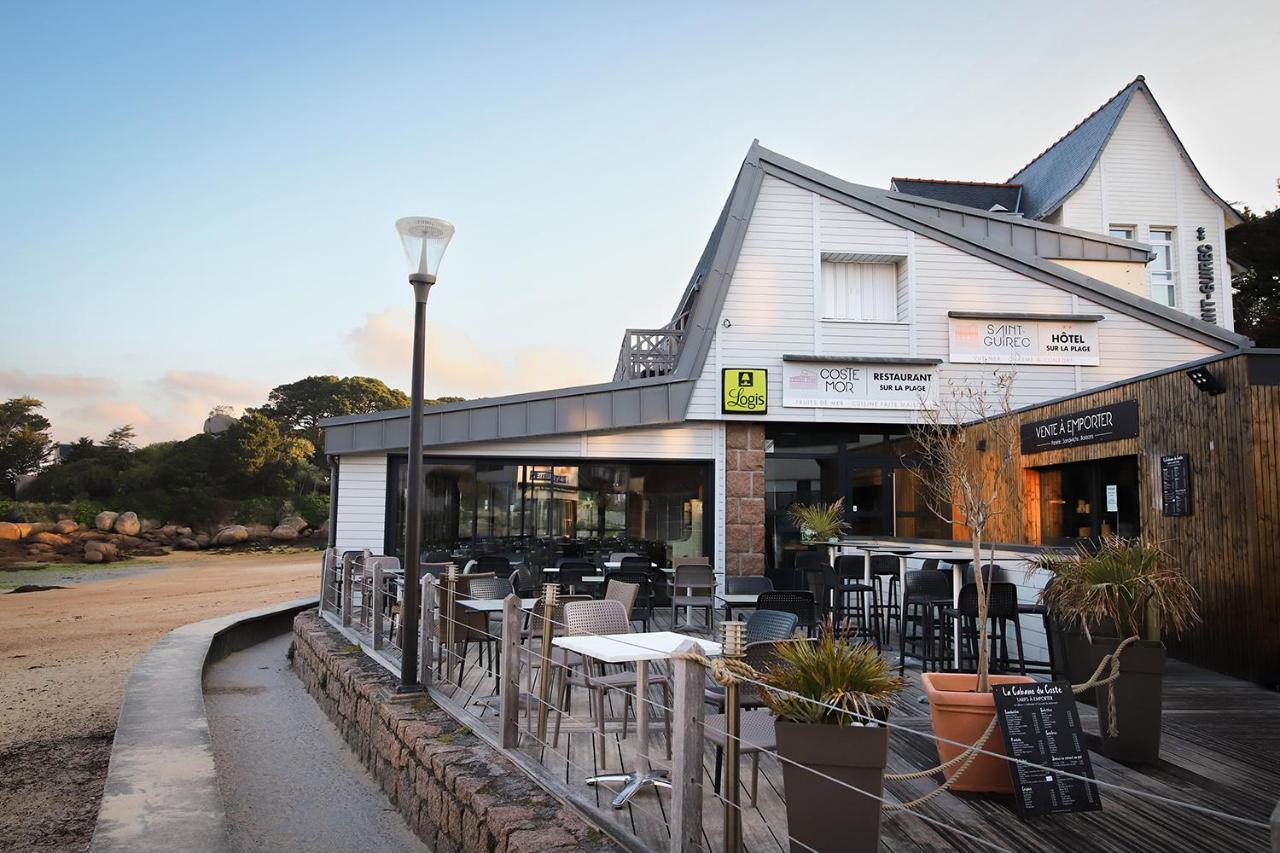 Logis Hotel Saint Guirec Et De La Plage Perros-Guirec Luaran gambar