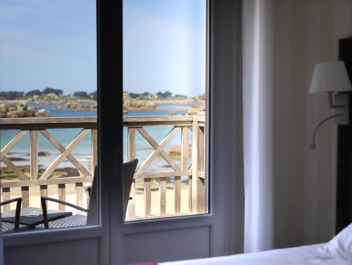 Logis Hotel Saint Guirec Et De La Plage Perros-Guirec Luaran gambar