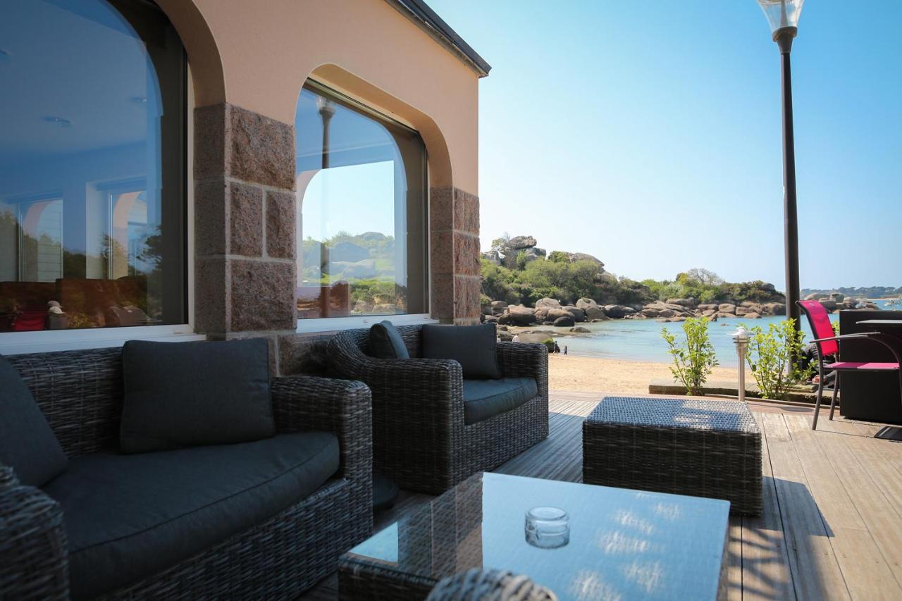 Logis Hotel Saint Guirec Et De La Plage Perros-Guirec Luaran gambar