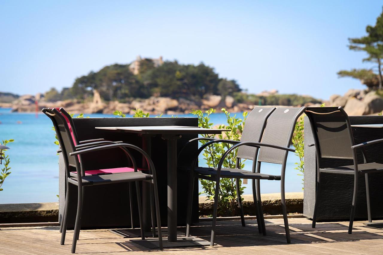 Logis Hotel Saint Guirec Et De La Plage Perros-Guirec Luaran gambar