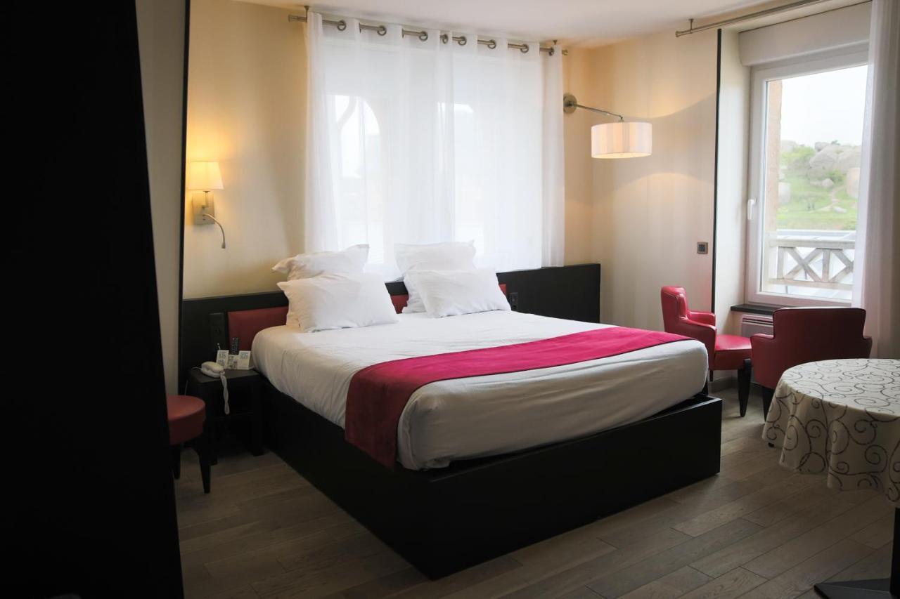 Logis Hotel Saint Guirec Et De La Plage Perros-Guirec Luaran gambar