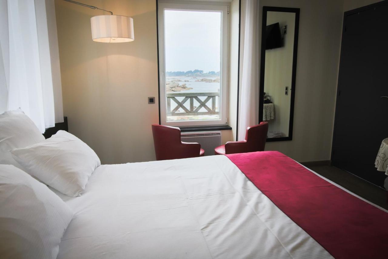 Logis Hotel Saint Guirec Et De La Plage Perros-Guirec Luaran gambar