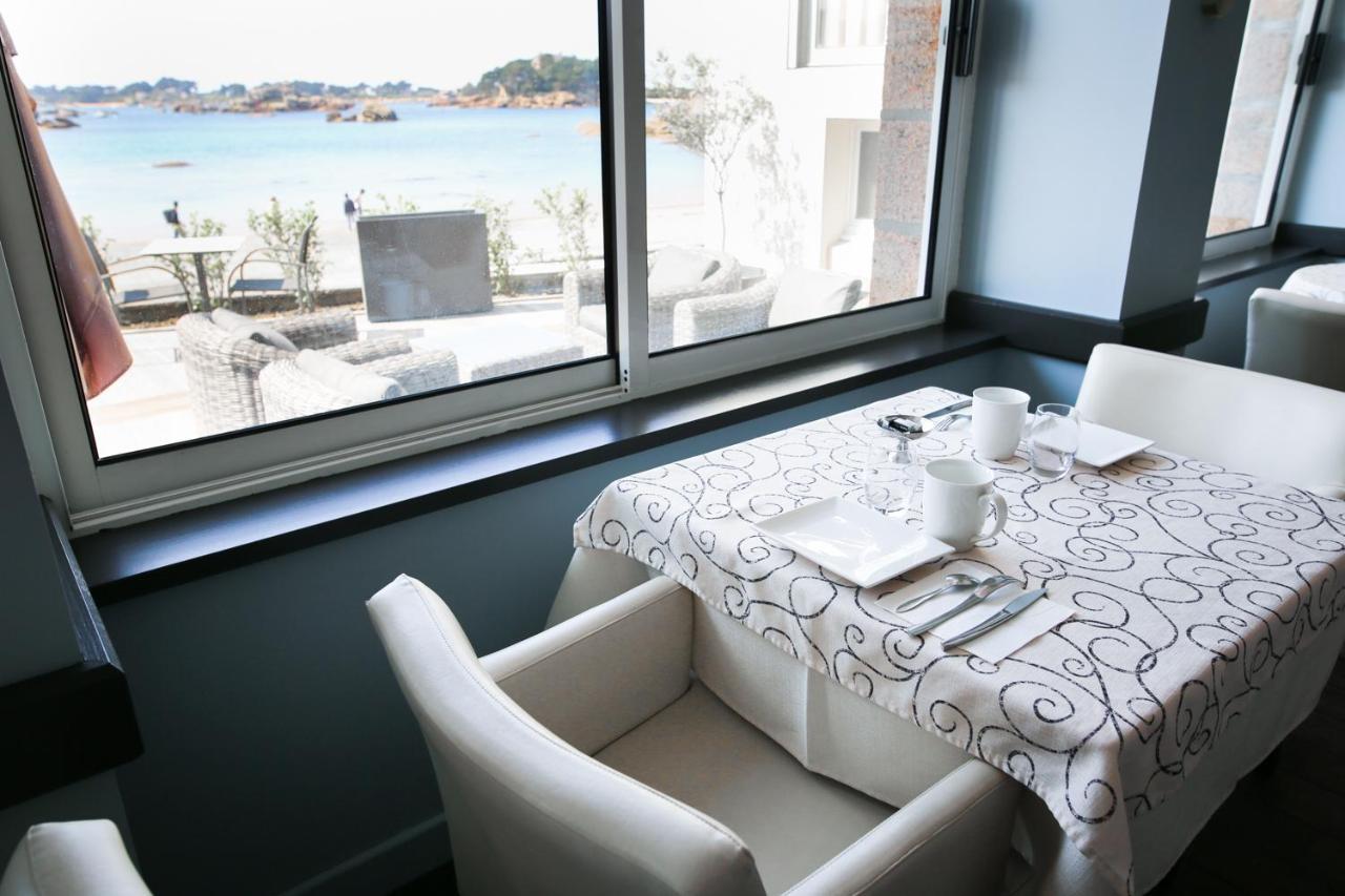 Logis Hotel Saint Guirec Et De La Plage Perros-Guirec Luaran gambar
