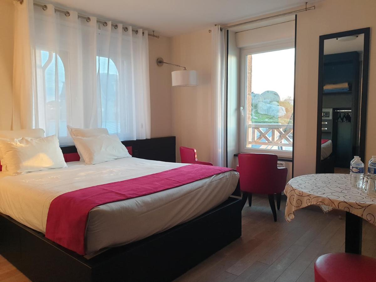 Logis Hotel Saint Guirec Et De La Plage Perros-Guirec Luaran gambar
