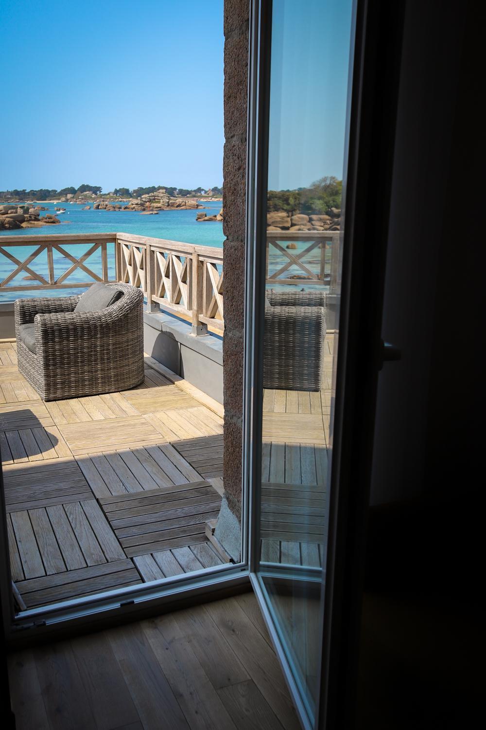Logis Hotel Saint Guirec Et De La Plage Perros-Guirec Luaran gambar
